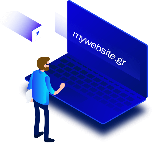 κατοχύρωση νέου domain